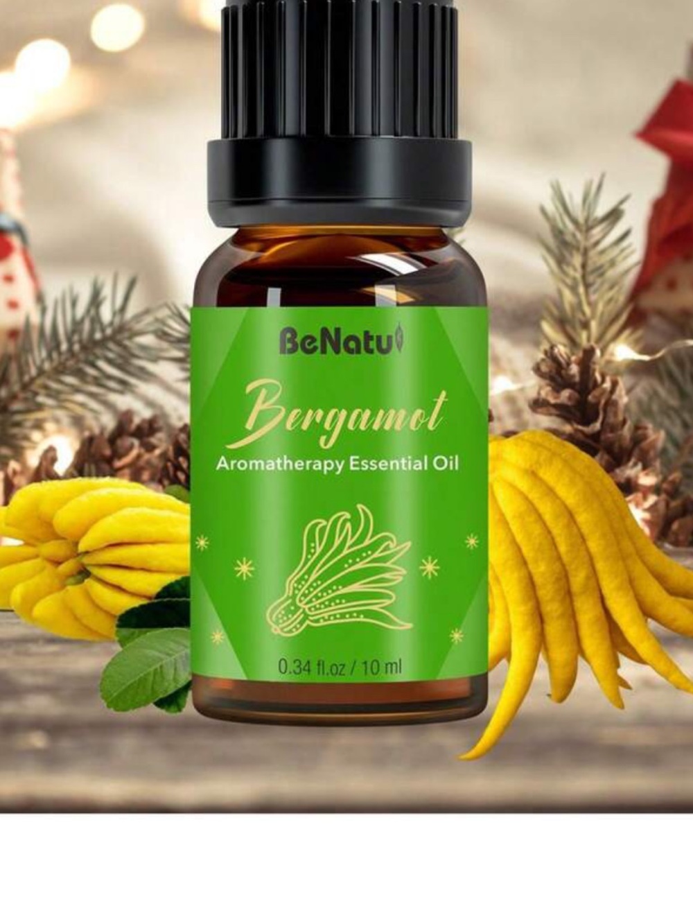 Bergamot Aromatherapy Essential Oil - Green